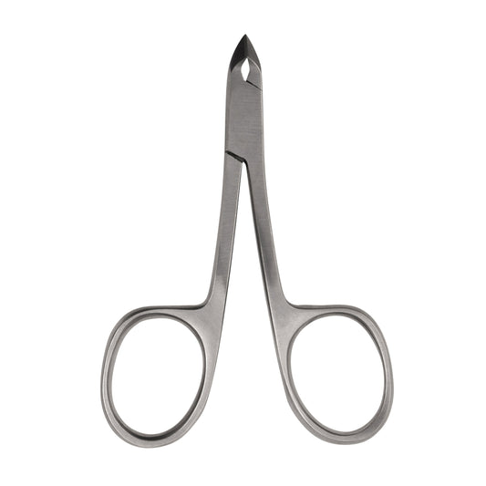 Hautzange als Augenschere - gebogene Schneide - 9.0 cm
