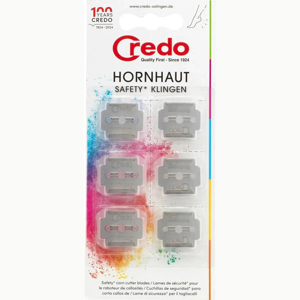 Hornhaut Saftey Klingen - 6 Stück
