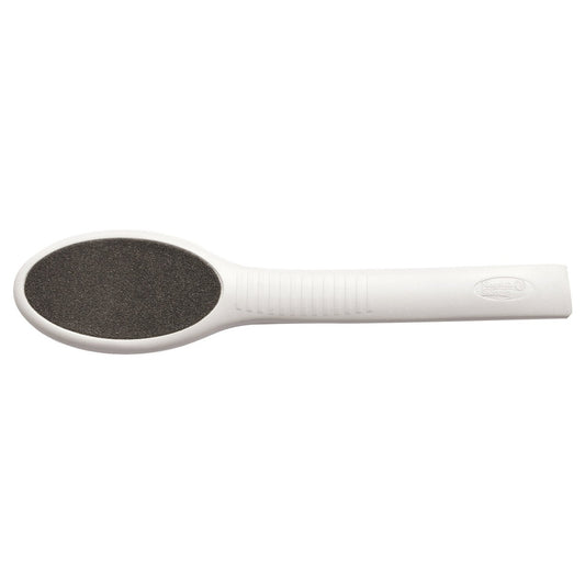Keramik-Hornhautraspel doppelseitig 20 cm – Niegeloh Solingen – Farbe Weiß