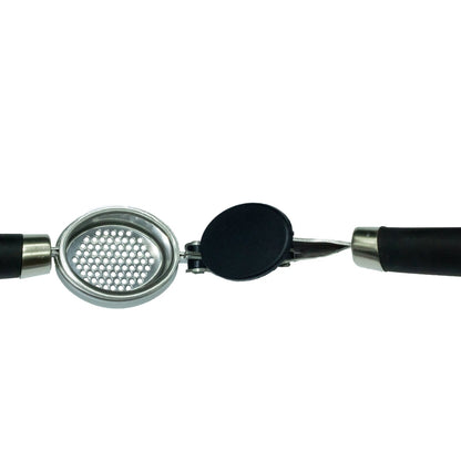 Knoblauchpresse mit Kunststoffgriff