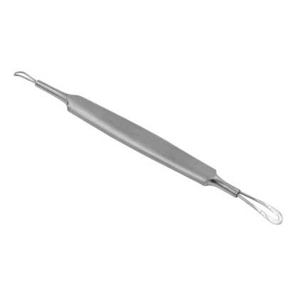 Komedonenheber & Mitesserentferner oval mit Doppelschlinge