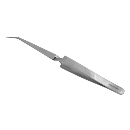 Kreuzpinzette & Feinmechaniker Pinzette spitz & gebogen