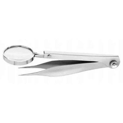 Lupenpinzette 11 cm, spitz