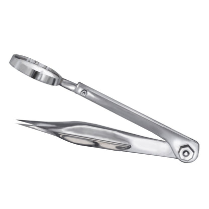 Lupenpinzette 11 cm, spitz
