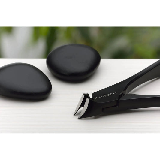 Head cutter nail nippers for fingernails and toenails - Black Edition