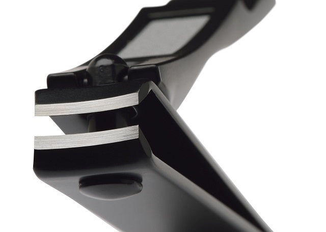 Nail clipper set made of stainless steel - MANePED Black Edition