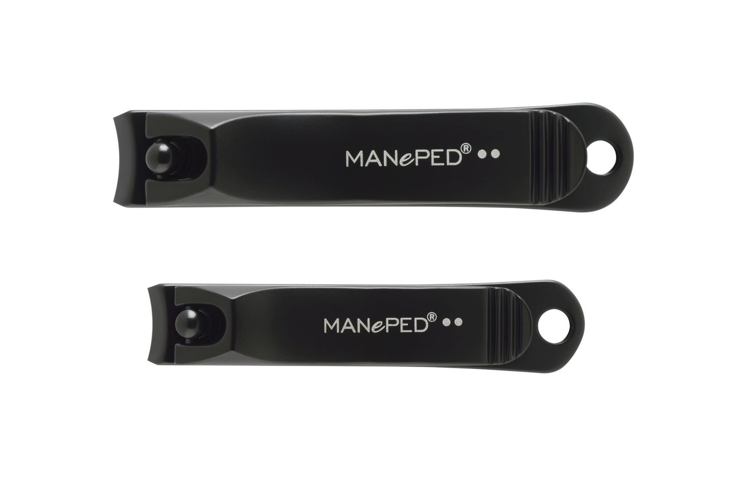 Nail clipper set made of stainless steel - MANePED Black Edition