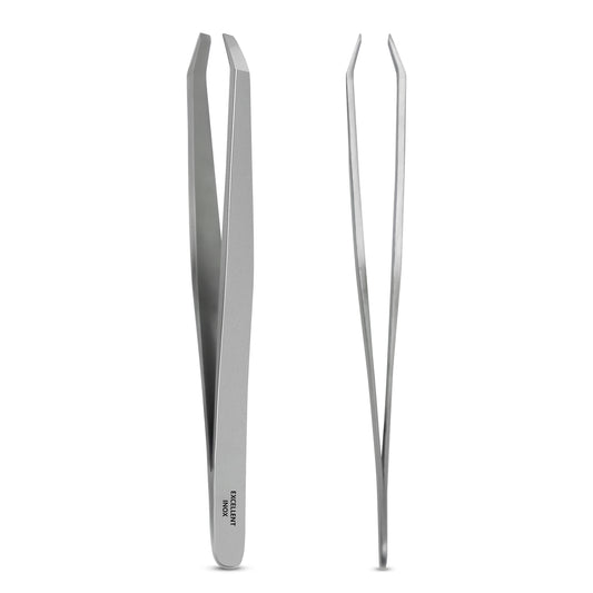 Excellent Pinzette - abgewinkelte Spitze