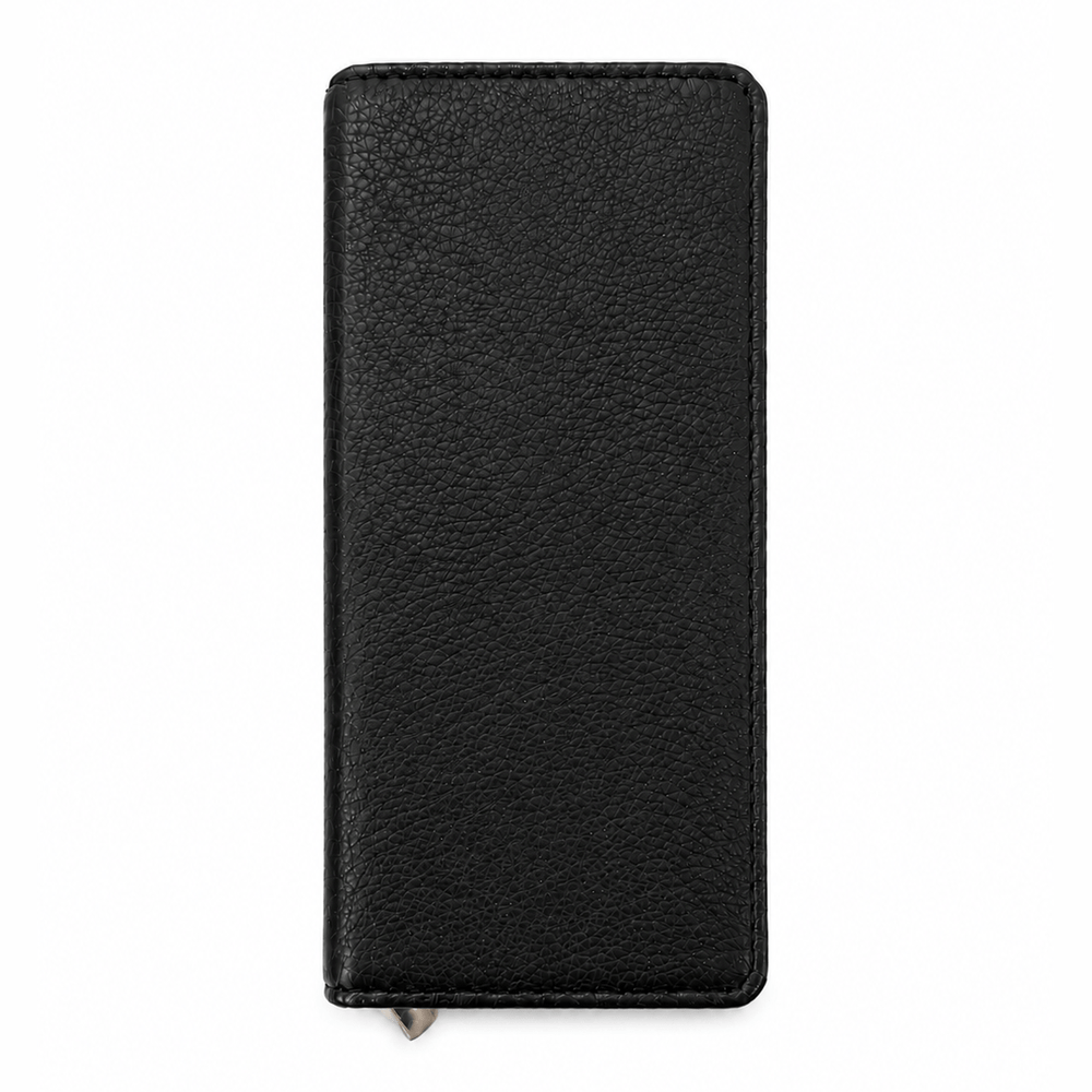 Maniküre Etui 4-tlg. Rindleder schwarz