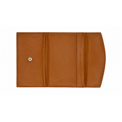 Maniküre Etui 5-tlg. Rindleder braun
