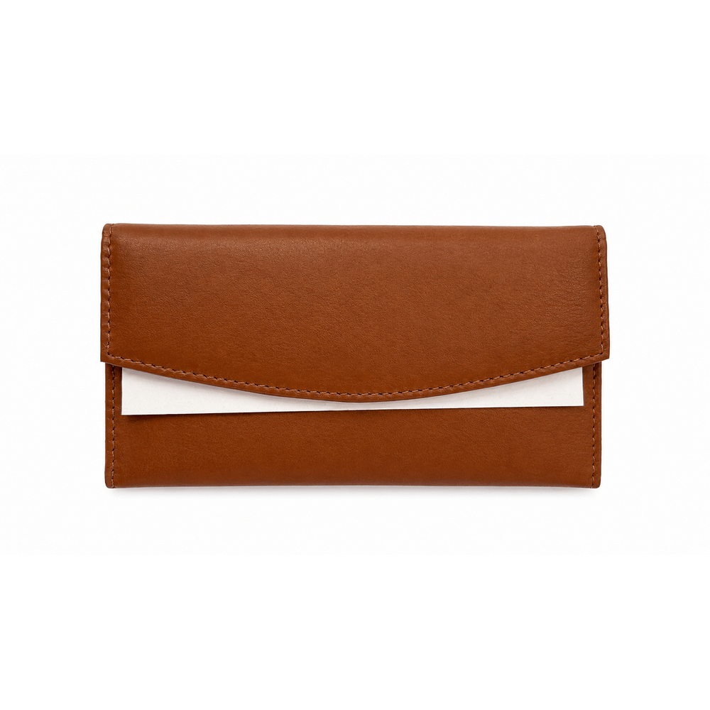 Maniküre Etui 5-tlg. Rindleder braun