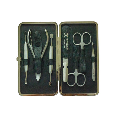 Maniküre Etui 7 teilig mit Metallgehäuse