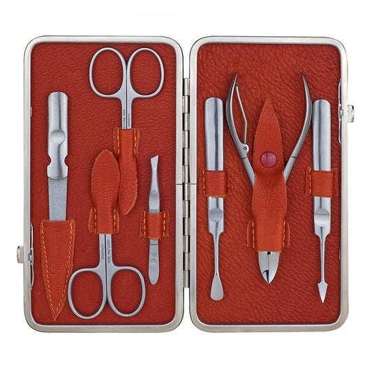 Maniküre-/Pediküreset – Made in Solingen / Germany - Modell Terracotta
