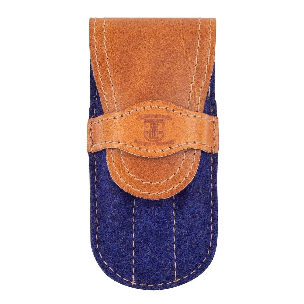 Zeitlose Maniküreetuis aus echtem Wildleder & Filz – Handgefertigte Qualität aus Solingen - Modell Lode