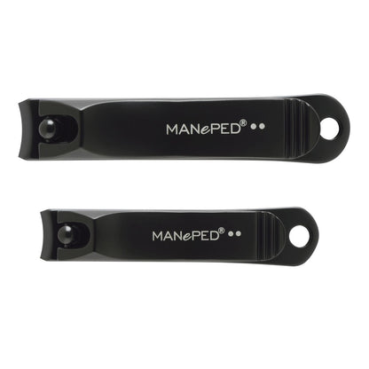 Nagelknipser Set aus Edelstahl - MANePED Black Edition