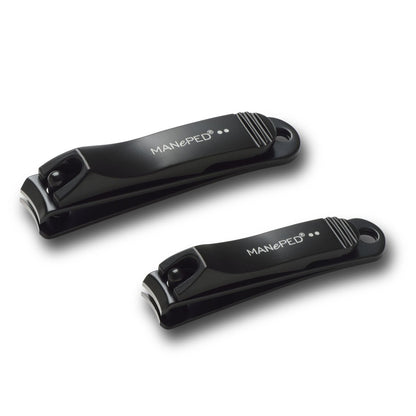 Nagelknipser Set aus Edelstahl - MANePED Black Edition