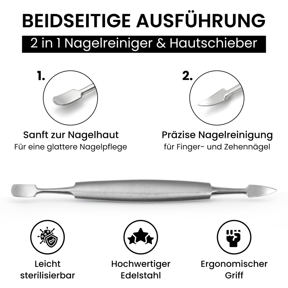 Nagelreiniger und Nagelpusher - doppelseitig