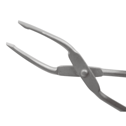 Pinzette in Scherenform - für Briefmarken & Sammler