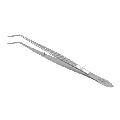 Präzisionpinzette mit Klemme - extra lang