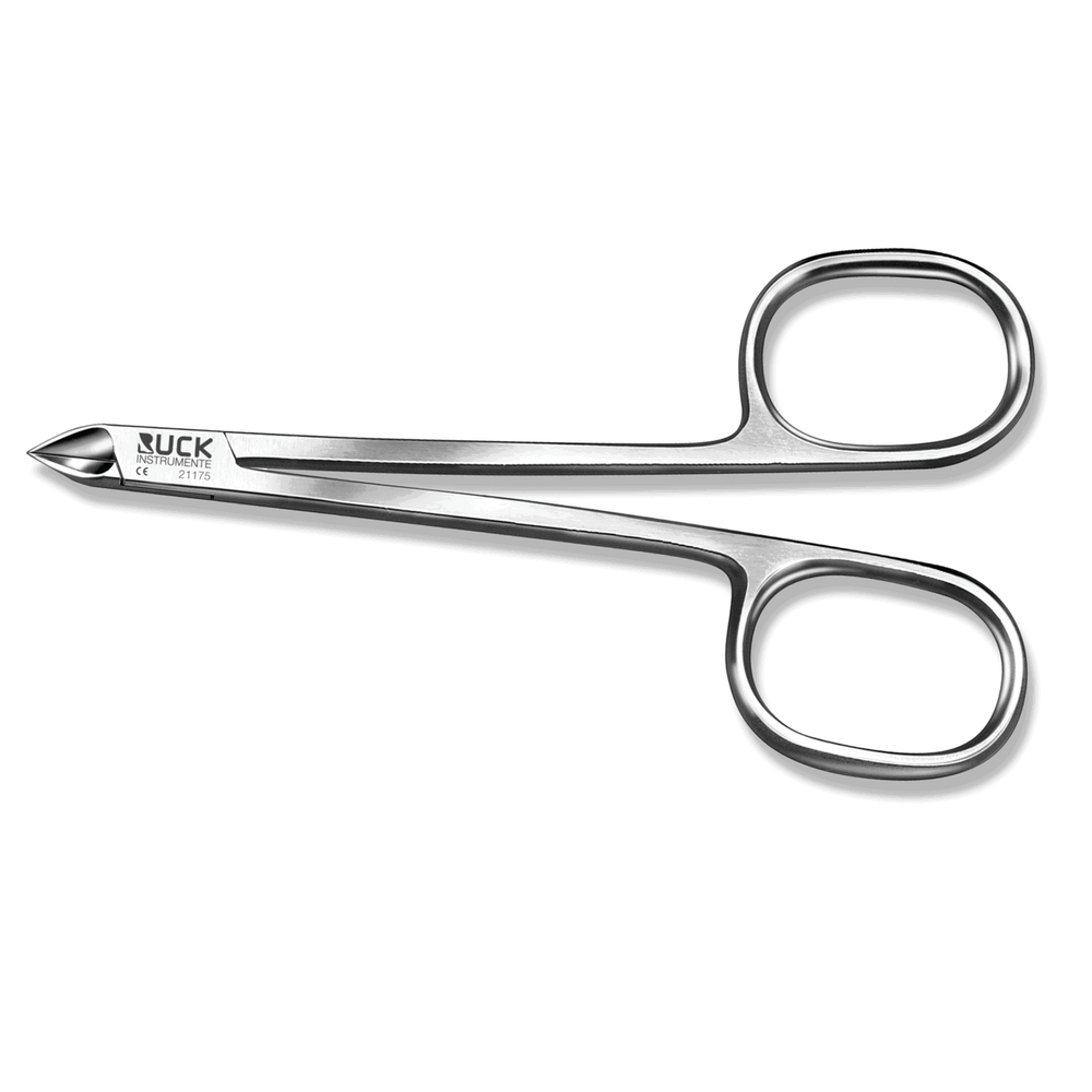 RUCK Hautzange gerade 9 mm, 10 cm