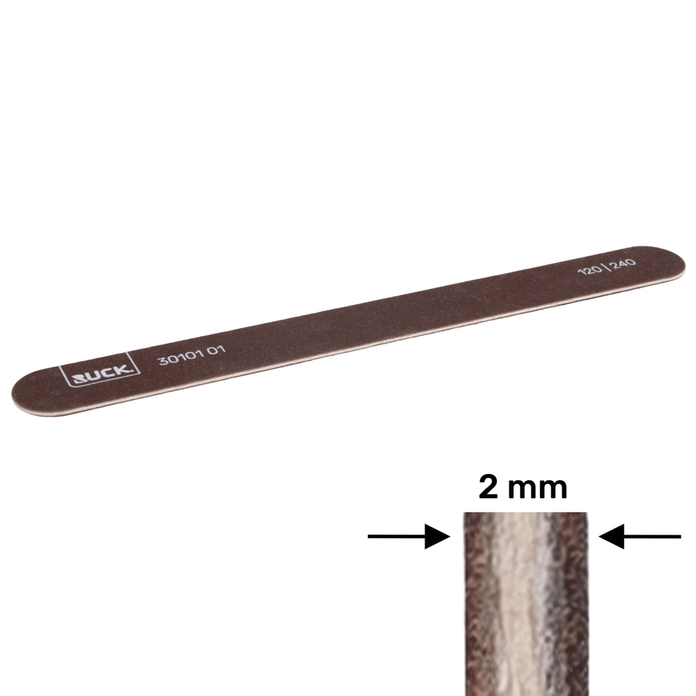 RUCK Naturnagel Feilenblatt braun