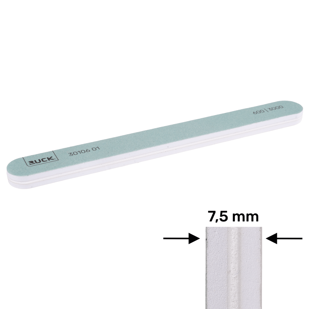 RUCK Polierfeile mint/weiss