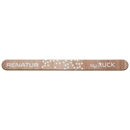 Renatur by Ruck Glasnagelfeile lang rund 13,5 cm hellbraun