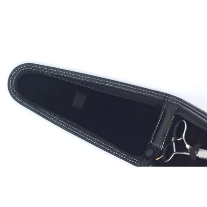 Scherenetui aus Kunstleder, 2 Fächer