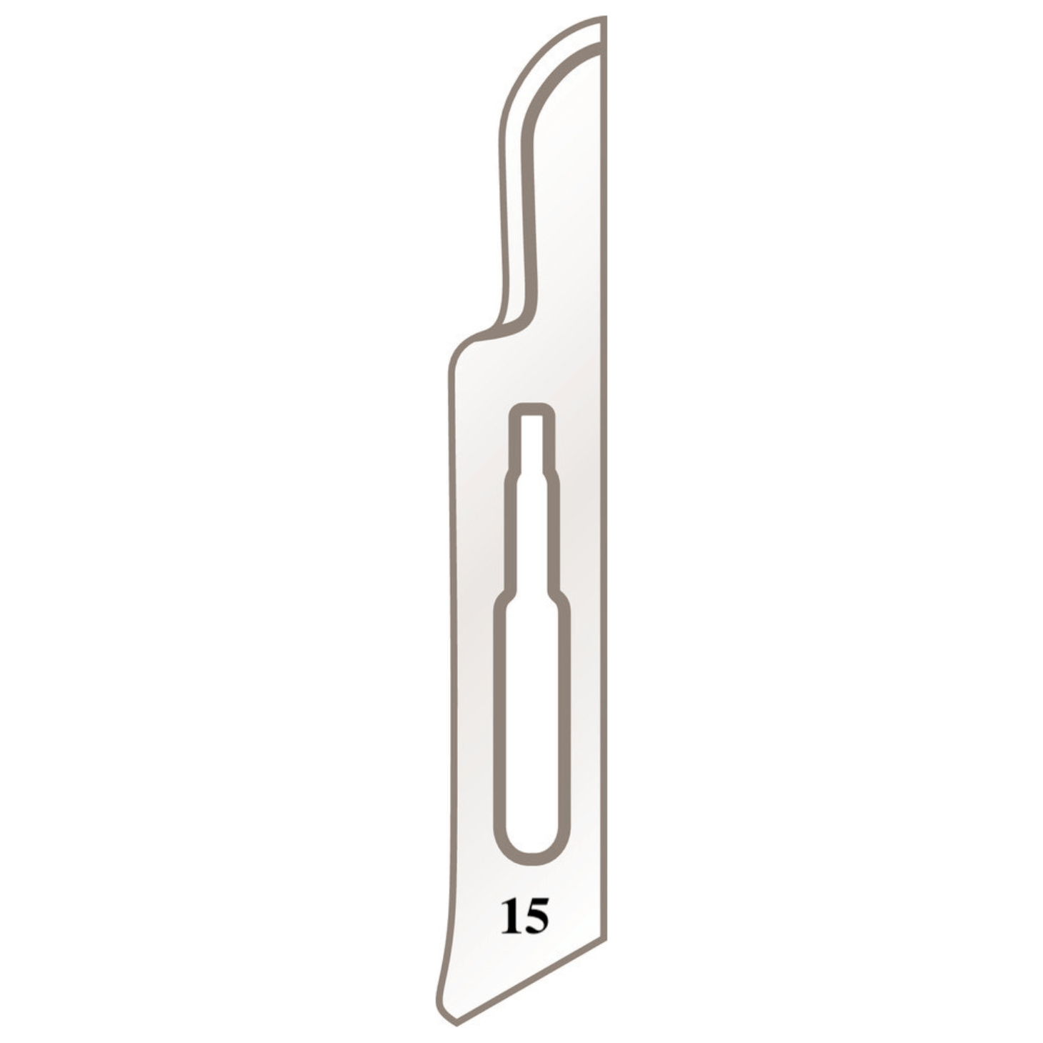 Skalpellhalter Klingen Nr. 15 für Griff Nr. 3