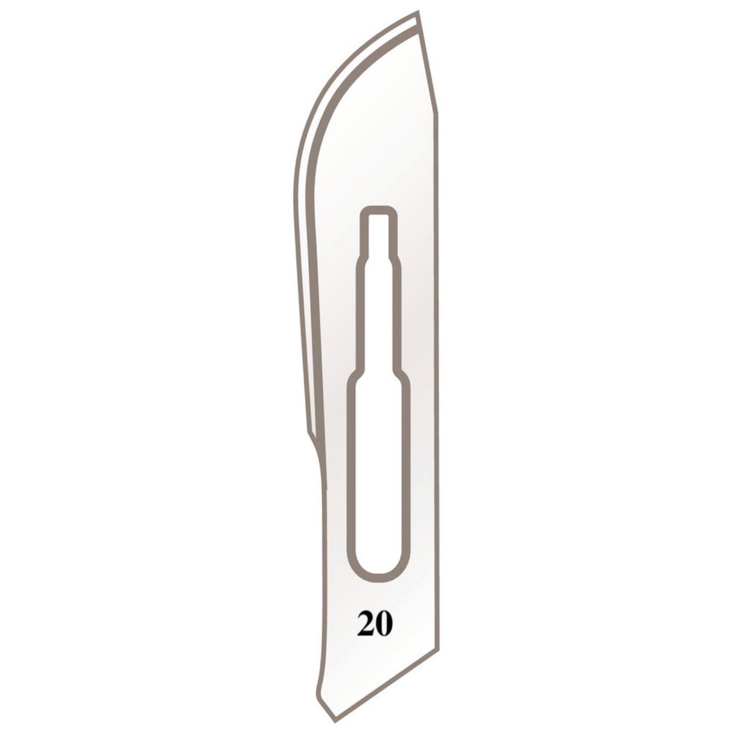 Skalpellhalter Klingen Nr. 20 für Griff Nr. 4
