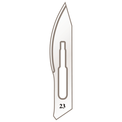 Skalpellhalter Klingen Nr. 23 für Griff Nr. 4