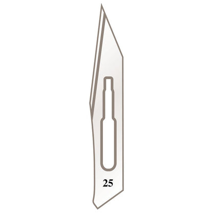 Skalpellhalter Klingen Nr. 25 für Griff Nr. 4