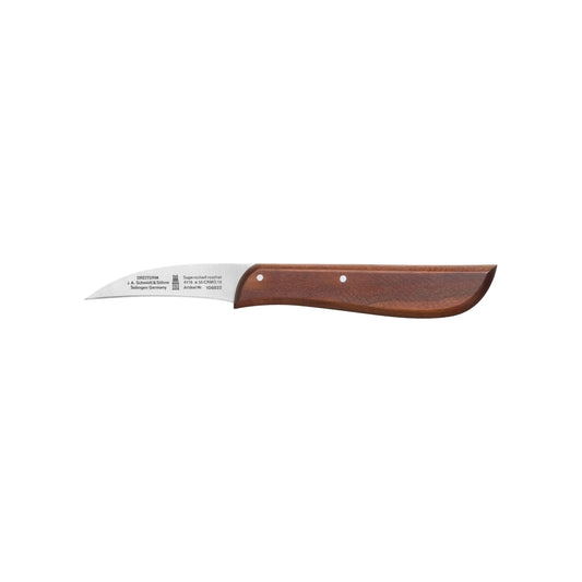Solinger Gemüsemesser Holz gebogene Schneide