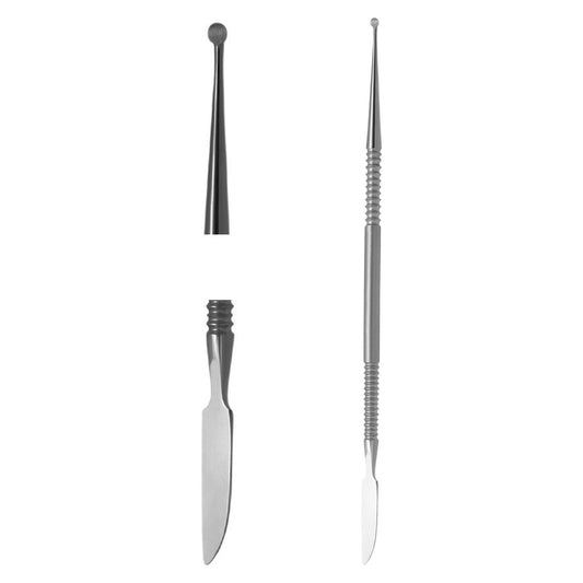 Sonde und Nagelfalzmesser
