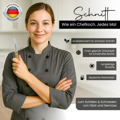 Solinger Küchenmesser - gerade Schneide