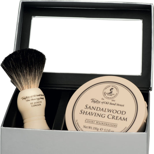Taylor of Old Bond Street Sandalwood Rasierset Geschenkbox 150 g