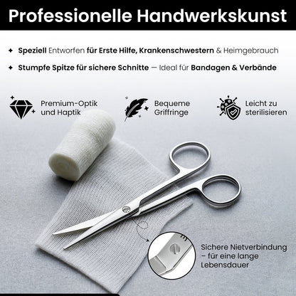 Verbandschere abgestumpft