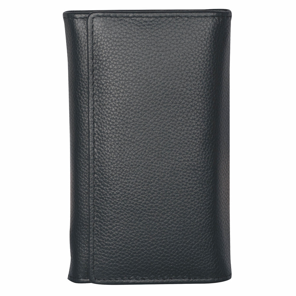 YES Solingen Manicure Druckknopf-Etui Schwarz 7-teilig