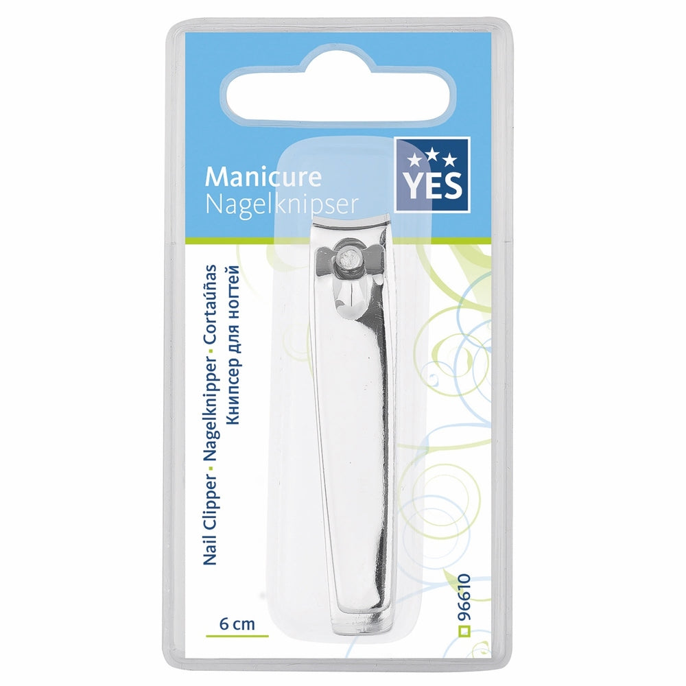 YES Solingen Nagelknipser mit Feile 6 cm