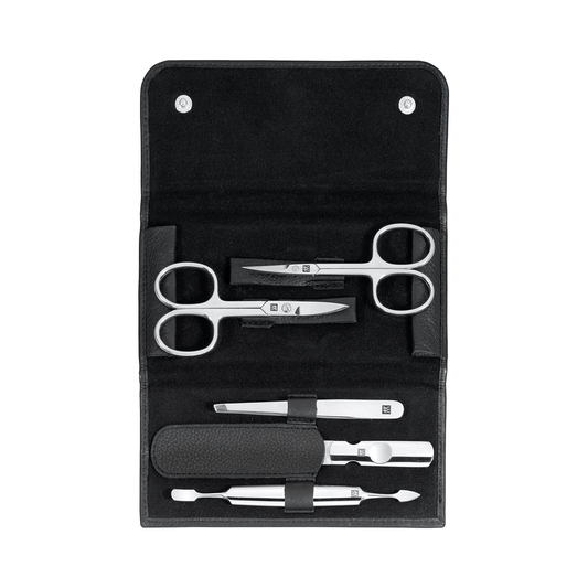Classic Inox Maniküre Set Schwarz