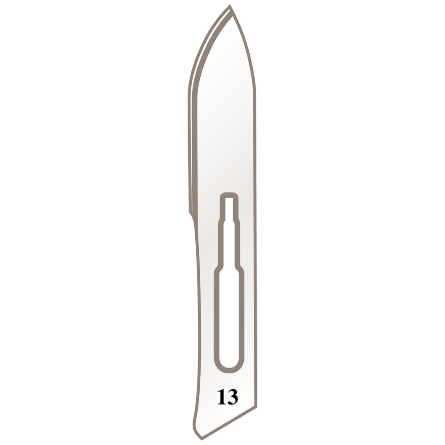 Skalpellhalter Klingen Nr. 13 für Griff Nr. 3