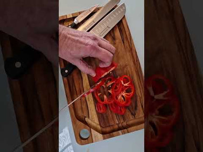 Messerset im Einsatz 