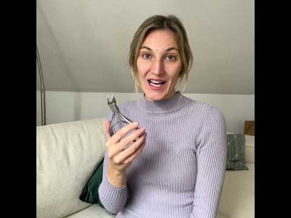 Kopfschneider für Fußnägel im Einsatz