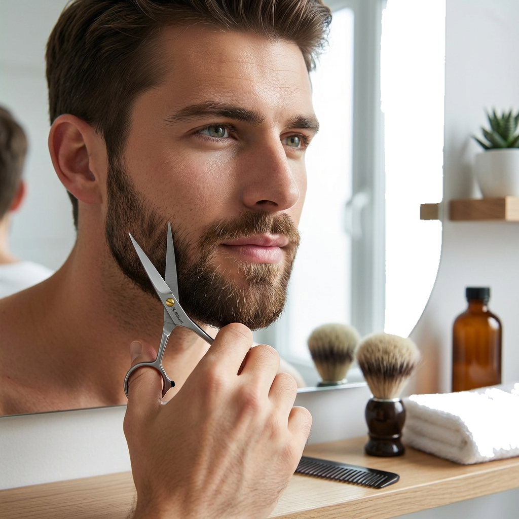 MANePED Nasenhaarschere - spitz zugehend