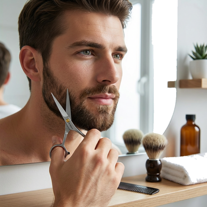 MANePED Nasenhaarschere - spitz zugehend